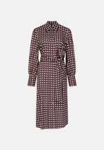 Midikleid mit Gürtel in Braun |  Seidensticker Onlineshop