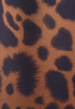 Satiniertes Kleid mit voluminösen Ärmeln in Beige |  Seidensticker Onlineshop