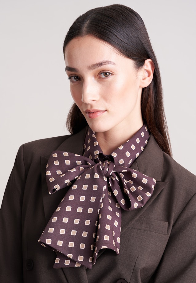 Zweireihiger Blazer mit Pattentaschen aus einer Wollmischung in Braun |  Seidensticker Onlineshop