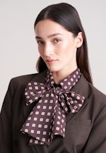 Zweireihiger Blazer mit Pattentaschen aus einer Wollmischung in Braun |  Seidensticker Onlineshop