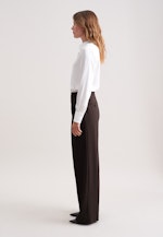 Bundfaltenhose aus Wollmischung in Braun |  Seidensticker Onlineshop