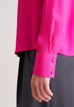 Fließende Hemdbluse aus Chiffon in Rosa |  Seidensticker Onlineshop