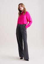 Fließende Hemdbluse aus Chiffon in Rosa |  Seidensticker Onlineshop