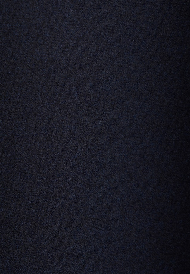 Oversized Hemdbluse aus Flanell in Dunkelblau |  Seidensticker Onlineshop