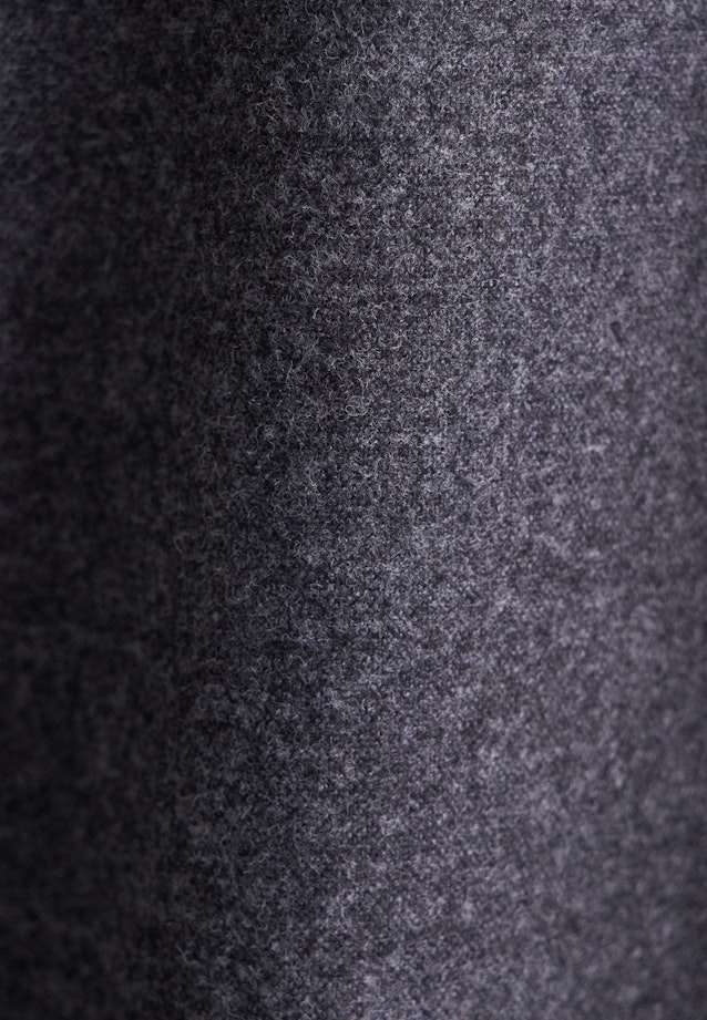 Oversized Hemdbluse aus Flanell in Grau |  Seidensticker Onlineshop