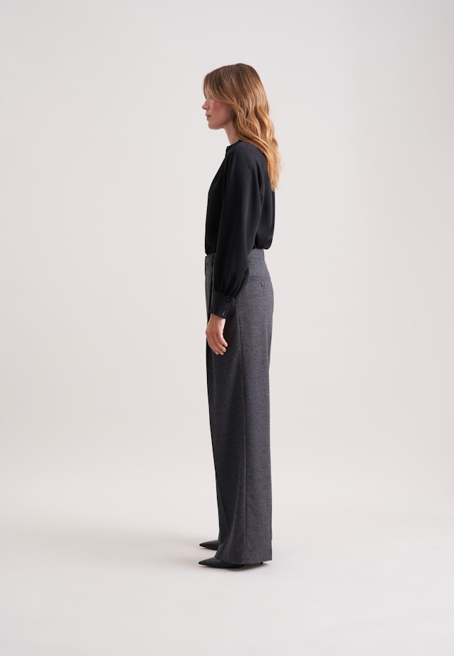 Bundfaltenhose aus Flanell in Grau |  Seidensticker Onlineshop