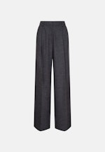 Bundfaltenhose aus Flanell in Grau |  Seidensticker Onlineshop