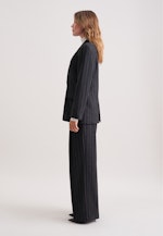 Zweireihiger Blazer aus Flanell Nadelstreifen in Grau |  Seidensticker Onlineshop