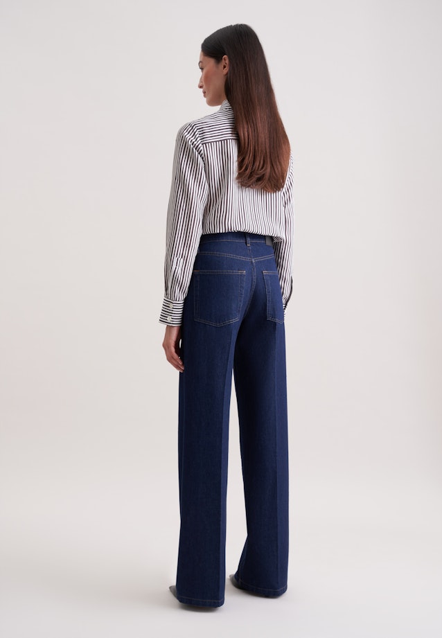 Wide Leg Denim in Dunkelblau |  Seidensticker Onlineshop