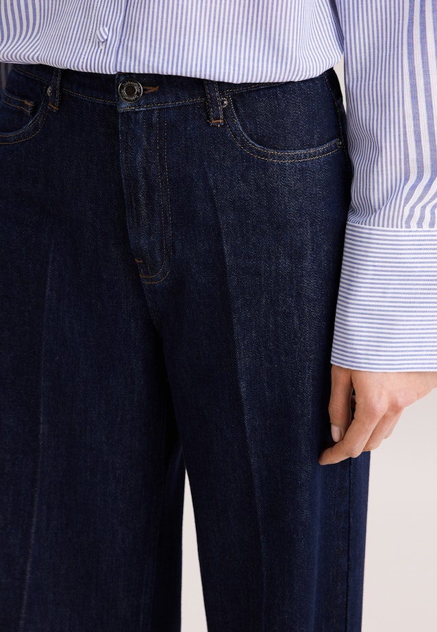 Wide- Leg Jeans High Waist in Blue |  Seidensticker Onlineshop
