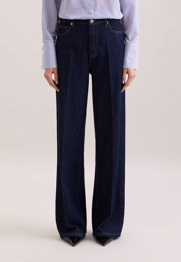 Wide- Leg Jeans High Waist in Blue |  Seidensticker Onlineshop