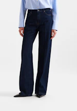Wide- Leg Jeans High Waist in Dunkelblau |  Seidensticker Onlineshop