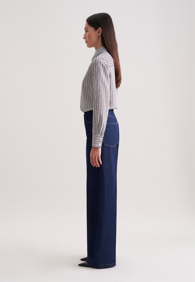 Wide Leg Denim in Dunkelblau |  Seidensticker Onlineshop
