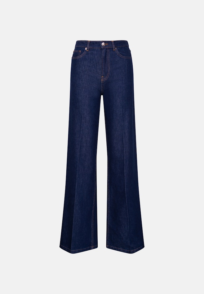 Wide Leg Denim in Dunkelblau | Seidensticker Onlineshop
