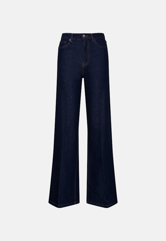 Wide- Leg Jeans High Waist in Blue |  Seidensticker Onlineshop