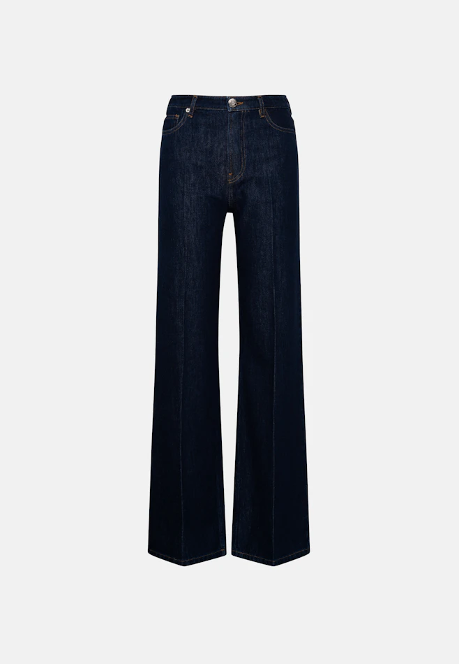 Wide Leg Denim in Dunkelblau | Seidensticker online shop