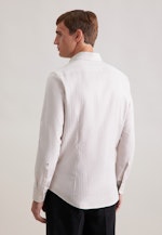 Slim Flannel shirt Herringbone in Beige |  Seidensticker Onlineshop