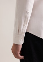 Slim Flanellhemd Fischgrat in Beige |  Seidensticker Onlineshop