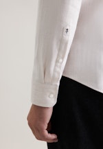 Slim Chemise en flanelle Chevron in Beige |  Seidensticker Onlineshop