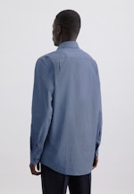 Regular Chemise d'affaires Imprimé in Bleu Foncé |  Seidensticker Onlineshop