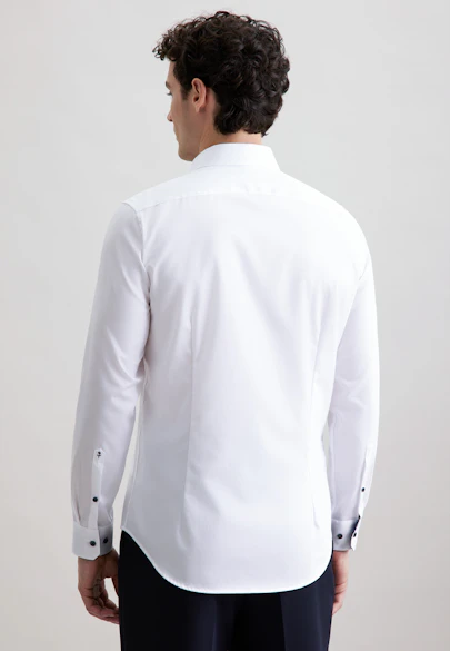 X-Slim Business Hemd Uni in Weiß |  Seidensticker Onlineshop
