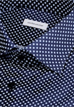 Shaped Business shirt Print in Dunkelblau |  Seidensticker Onlineshop