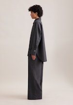 THE GRACE Oversized Bluse aus Flanell in Grau |  Seidensticker Onlineshop