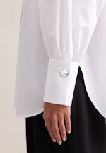 THE GRACE 2.0 Oversized Bluse mit Ballonärmeln in Weiß |  Seidensticker Onlineshop