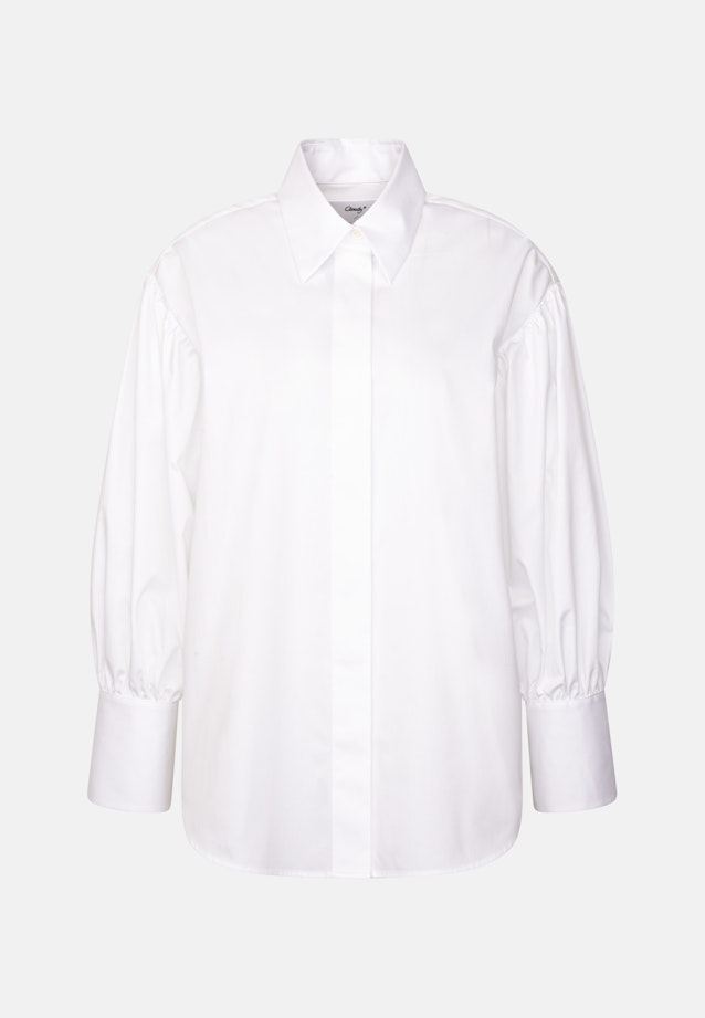 THE GRACE 2.0 Oversized Bluse mit Ballonärmeln in Weiß |  Seidensticker Onlineshop