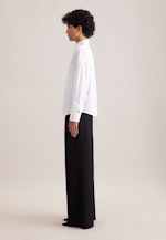 THE STAR Hemdbluse mit markantem Kragen in Weiß |  Seidensticker Onlineshop