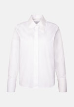 THE STAR Hemdbluse mit markantem Kragen in Weiß |  Seidensticker Onlineshop