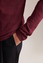 THE ESSENTIAL Feinstrick Rollkragenpullover mit Seide in Rot |  Seidensticker Onlineshop
