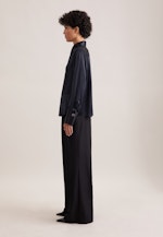 THE STAR Fließende Satinbluse in Schwarz |  Seidensticker Onlineshop