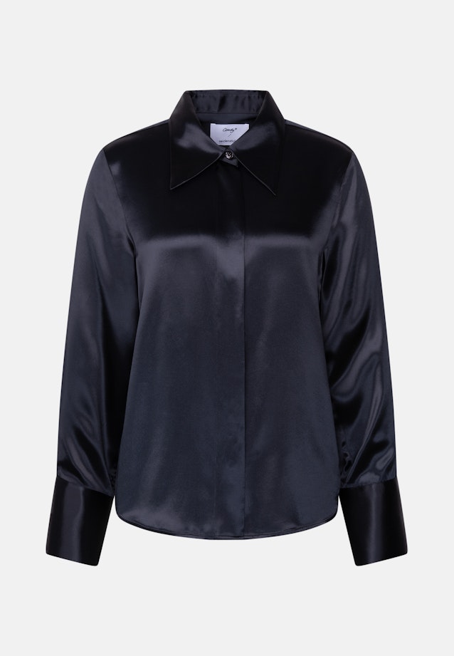 THE STAR Fließende Satinbluse in Schwarz |  Seidensticker Onlineshop