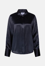 THE STAR Fließende Satinbluse in Schwarz |  Seidensticker Onlineshop