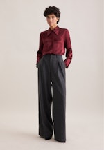 THE STAR Fließende Satinbluse in Rot |  Seidensticker Onlineshop