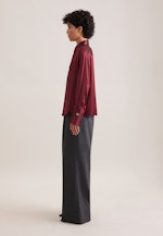 THE STAR Fließende Satinbluse in Rot |  Seidensticker Onlineshop