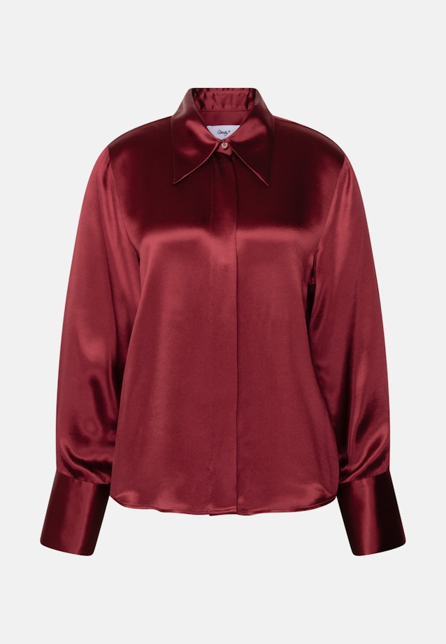 THE STAR Fließende Satinbluse in Rot |  Seidensticker Onlineshop