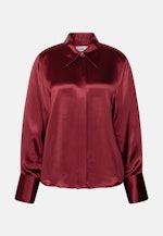 THE STAR Fließende Satinbluse in Rot |  Seidensticker Onlineshop