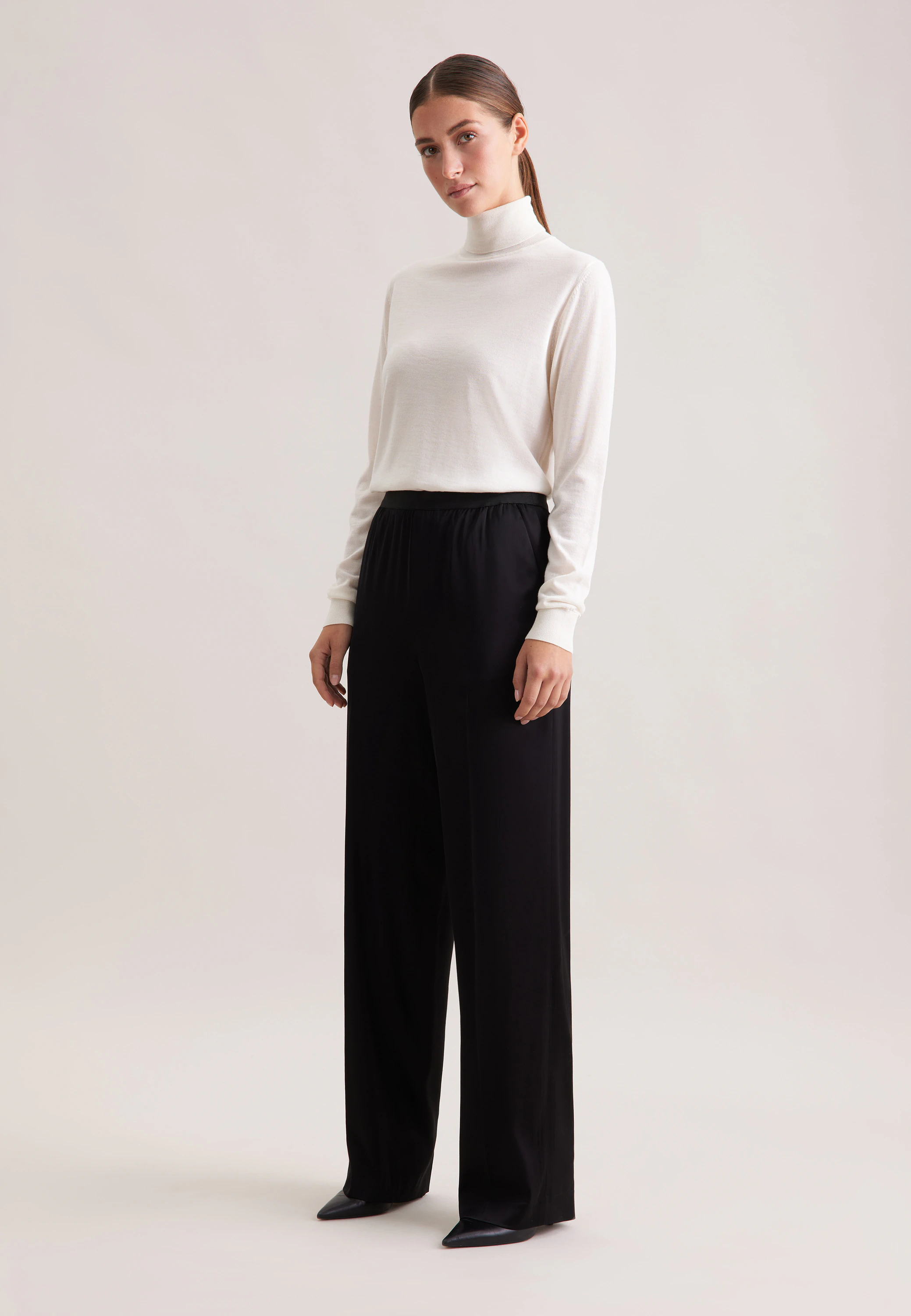 Seidensticker Regular Stoffhose Uni, Kollektion, Größe 42 aus Damen/Bekleidung