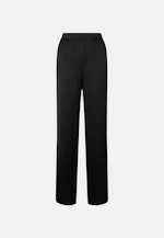 Hose mit Gummibund aus Satin in Schwarz |  Seidensticker Onlineshop