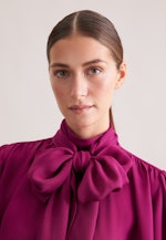 Kleid mit Stehkragen und angesetzter Schluppe in Rosa |  Seidensticker Onlineshop