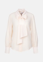 Hemdbluse aus Seide mit abnehmbarer Schluppe in Ecru |  Seidensticker Onlineshop