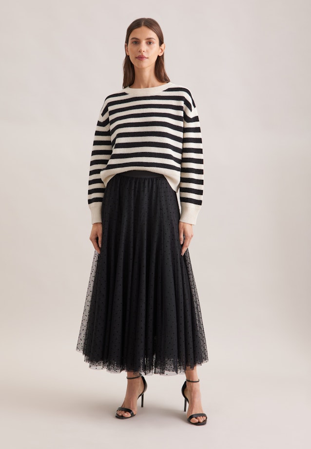 Jupe en tulle avec ceinture élastique in Noir |  Seidensticker Onlineshop