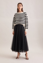 Jupe en tulle avec ceinture élastique in Noir |  Seidensticker Onlineshop