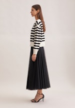 Jupe en tulle avec ceinture élastique in Noir |  Seidensticker Onlineshop