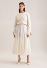 Tüllrock mit elastischem Bund in Weiß |  Seidensticker Onlineshop