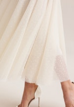 Tüllrock mit elastischem Bund in Weiß |  Seidensticker Onlineshop