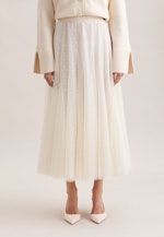 Tüllrock mit elastischem Bund in Weiß |  Seidensticker Onlineshop