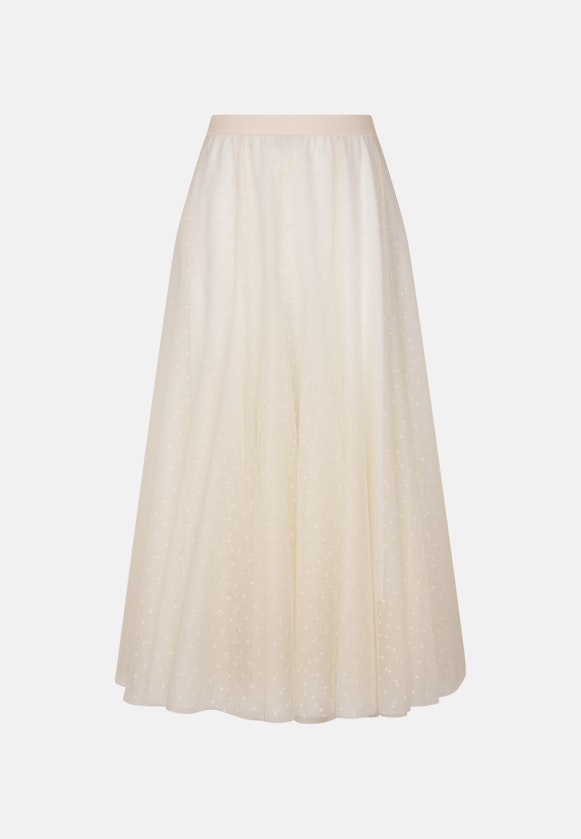 Tüllrock mit elastischem Bund in Weiß |  Seidensticker Onlineshop